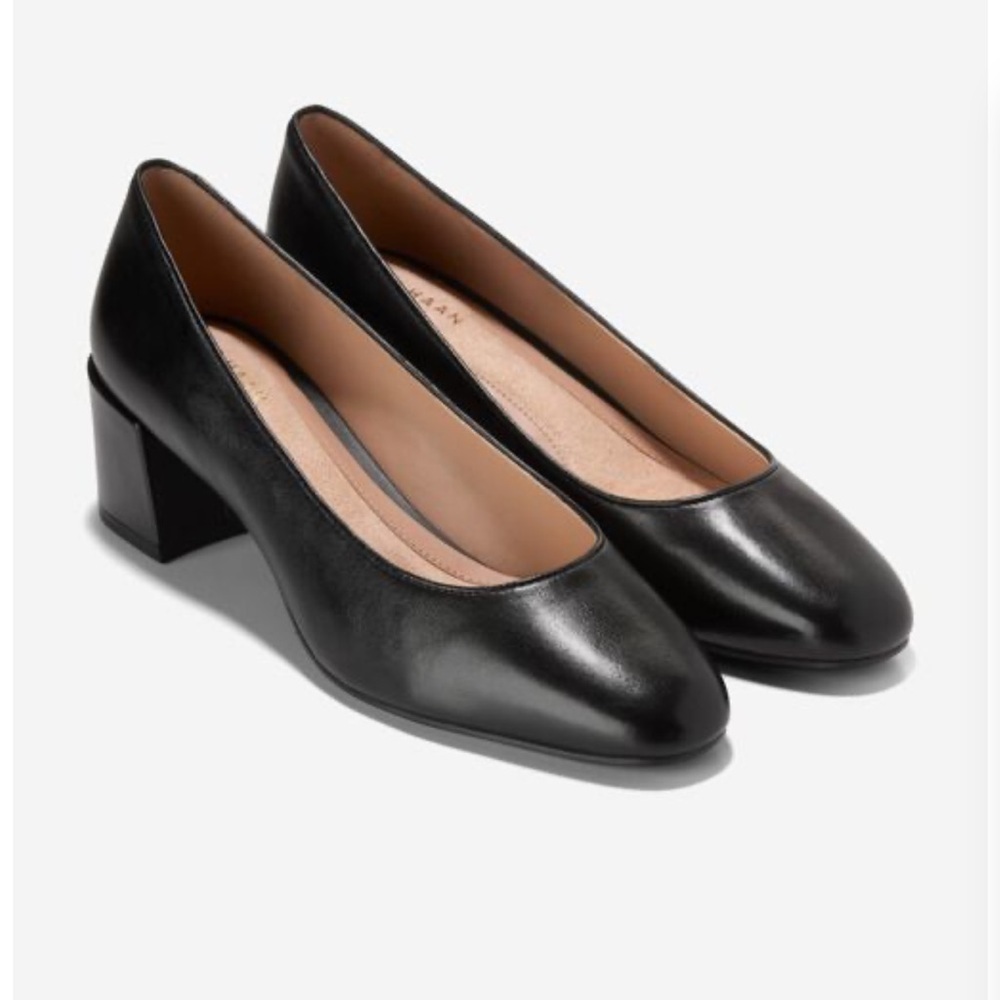 Cole Haan- Women's Go-To Shayla Block Heel Pumps Size 10B Q-9